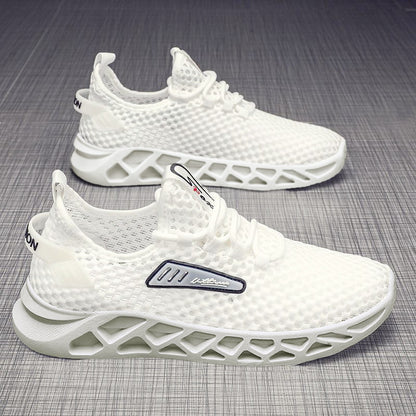 Summer Mesh Breathable Hollow Casual Sports Shoes Men - D&A