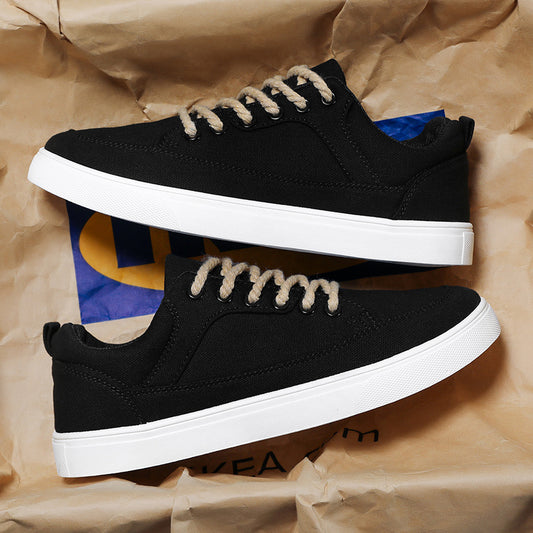Men's Korean-style Design Versatile Youth Flat Sneakers - D&A