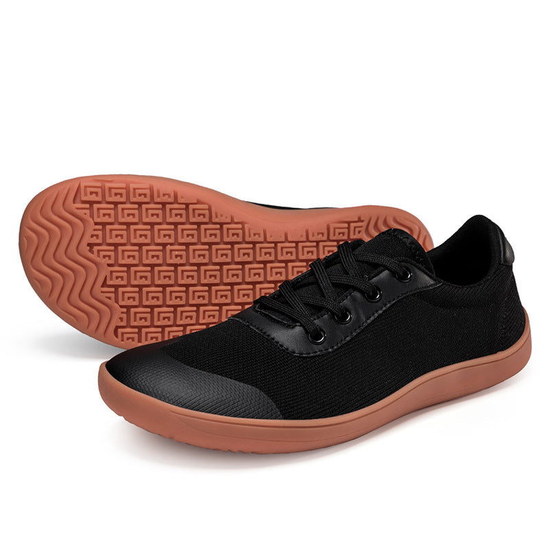 Breathable Shoes Men's Large Size Loose-palm Wide Last Shoes Breathable Non-slip - D&A