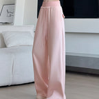 Loose Drooping Straight-leg Pants Sweatpants High Waist Slimming American Wide Leg Pants - D&A