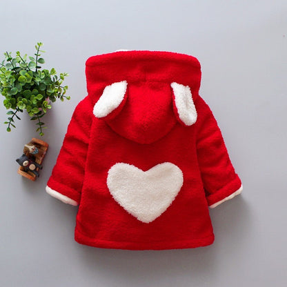 Girl Outerwear Children Clothing Warm Winter Coats - D&A