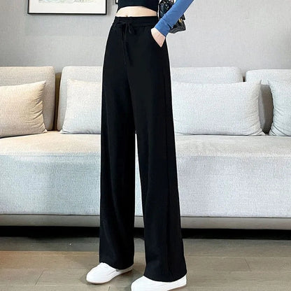 Summer Lazy Small Wide-leg Pants For Women - D&A