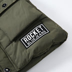 Boys Large Fur Collar Padded Warm Cotton Jacket - D&A