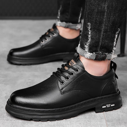 Retro Outdoor Men's Shoes Big Toe Casual Leather Shoes - D&A
