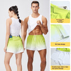 Men's And Women's Double-layer Swimming Loose Beach Pants - D&A