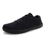 Wide Toe Bare Feet Indoor Fitness Yoga Casual Shoes Black - D&A