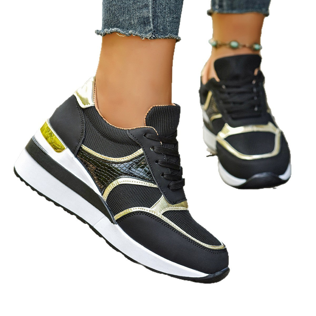 New Plus Size Casual Sneaker Women - D&A