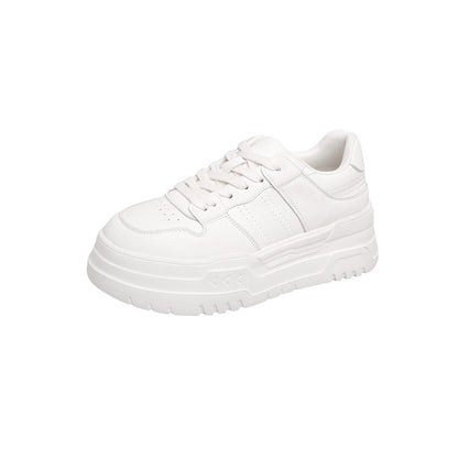 Platform Height Increasing Casual Lace Up Sports Board Shoes - D&A
