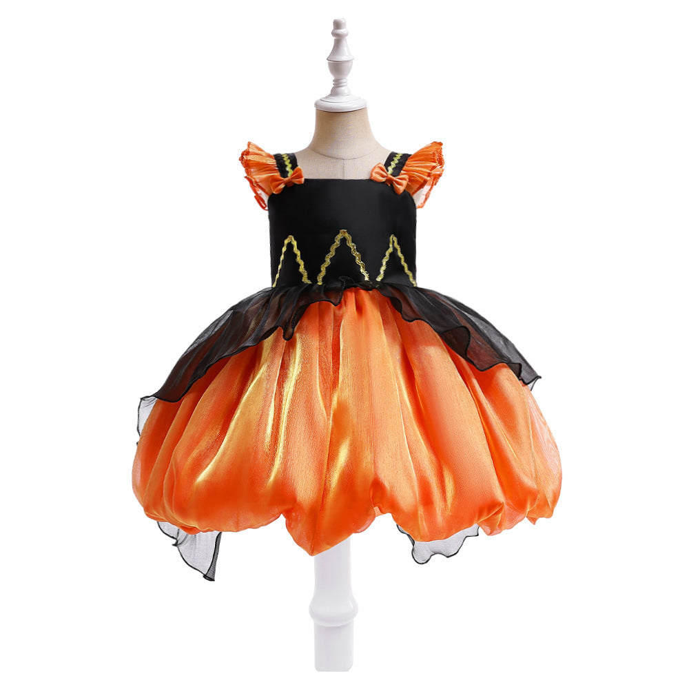 Halloween Witch Performance Costume Princess Dress - D&A