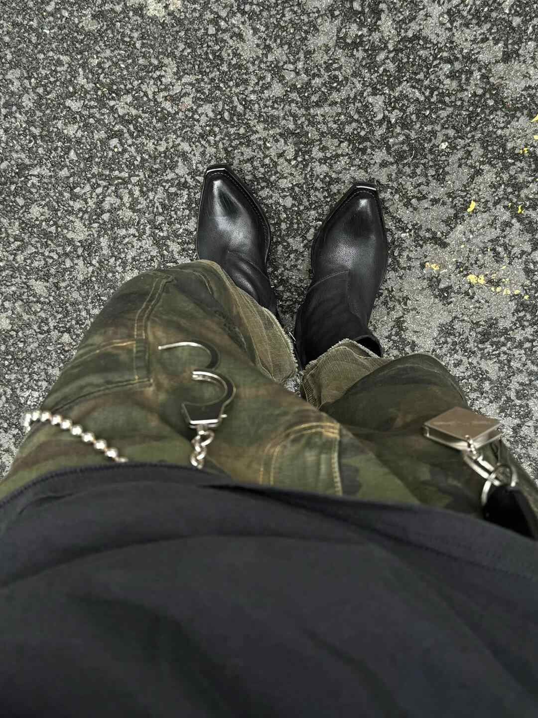 British Wizard Retro Spiral Oblique Zipper Martin Boots - D&A