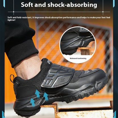 Safety Shoes Attack Shield And Anti-stab Labor Shoes - D&A