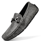 Genuine Leather All-match Men's Slip-on Gommino - D&A