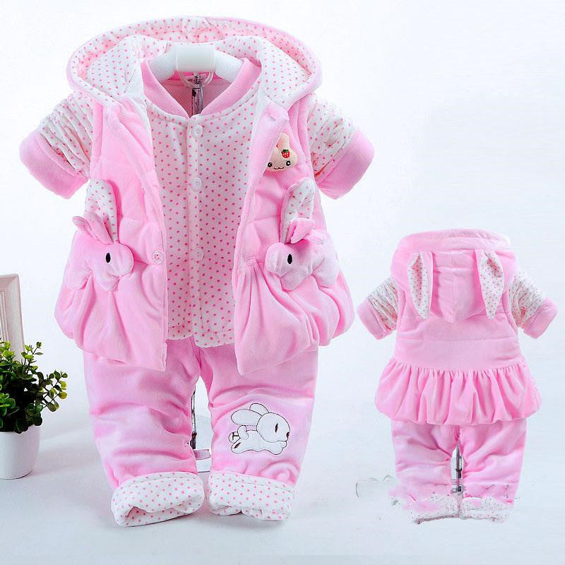 Baby Autumn Clothing Girls Autumn And Winter Clothing Suits Purple - D&A