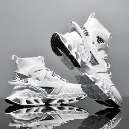 Ultra-light Shock-absorbing Running Blade Fly-knit Sneakers - D&A