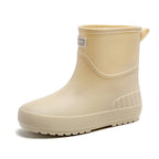Mid-calf Women's Stylish Water Shoes Outdoor Non-slip Adult Rain Boots - D&A