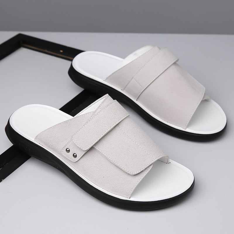 Summer Fashion All-matching Lightweight Youth Men's Slippers - D&A