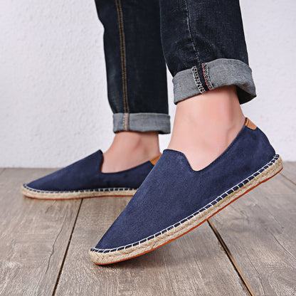 Sweat-absorbent Breathable Lazy Cloth Shoes Loafers Men - D&A