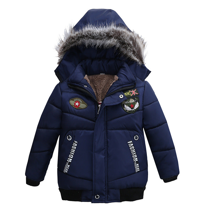 Small And Medium-Sized Boys Cotton-Padded Jackets 6style - D&A