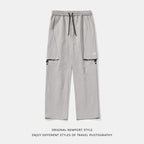 Men's Loose-leaf Split Adjustable Breathable Casual Pants - D&A