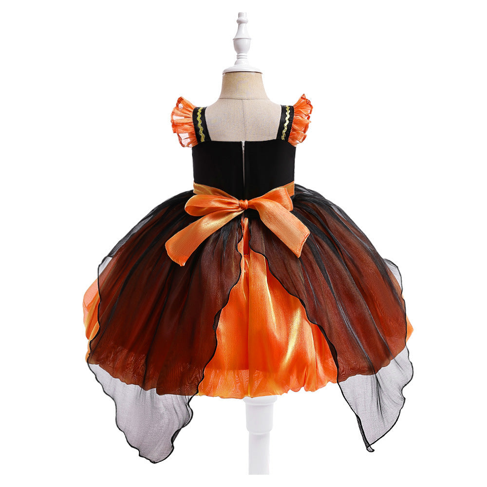 Halloween Witch Performance Costume Princess Dress - D&A