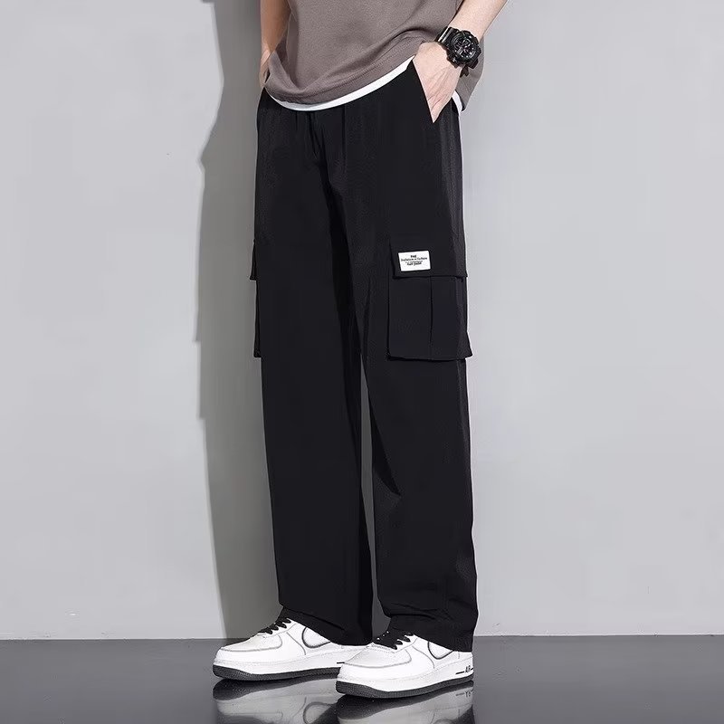 Men's Summer New Ice Silk Overalls - D&A