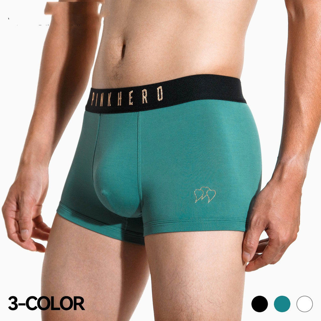 Bamboo Fiber Men's Boxer Soft Breathable Toner Boxers - D&A