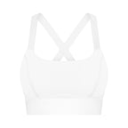 Nude Feel High Elastic Breast Holding Sports Bra Bra White - D&A