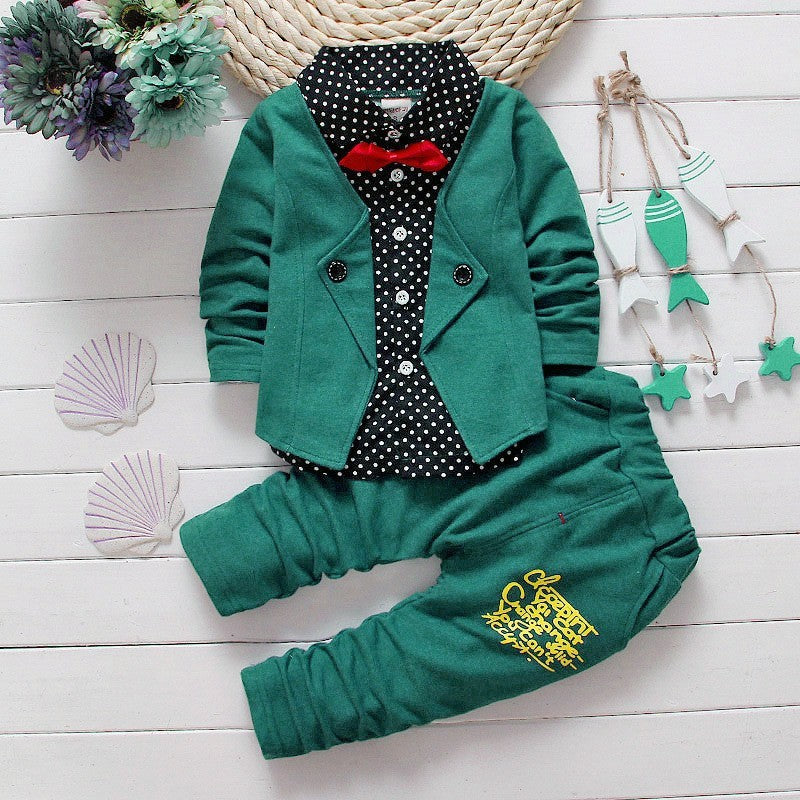 Casual Kids Sport suit Green A - D&A