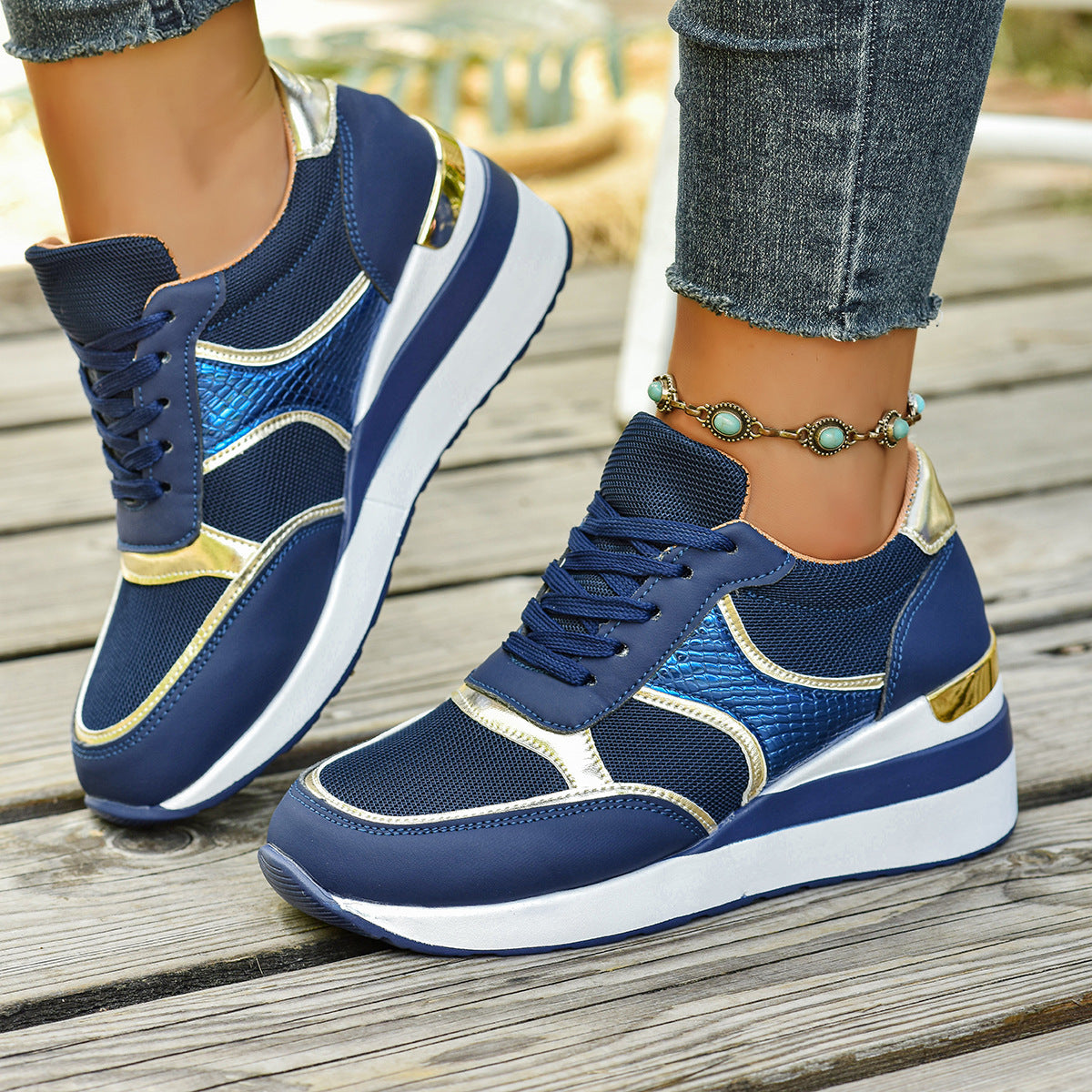 New Plus Size Casual Sneaker Women - D&A