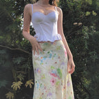 Sweet Girl Waist Slimming Long Fishtail Skirt - D&A