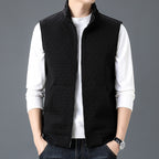 Casual Sleeveless Top Waistcoat Bottoming Vest - D&A