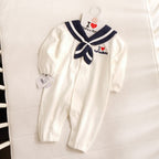 Navy Style Baby Clothes Newborn Clothes Baby Onesies Pure cotton - D&A
