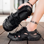 Non-slip Lace-up Sports Outdoor Men's Sandals - D&A