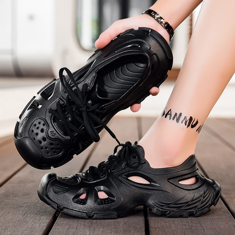 Non-slip Lace-up Sports Outdoor Men's Sandals - D&A