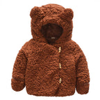 Girls' Winter Coats For Boys And Girls Brown - D&A