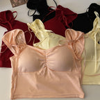 Bra Tops For Women With Bra Pads And Tank Tops - D&A