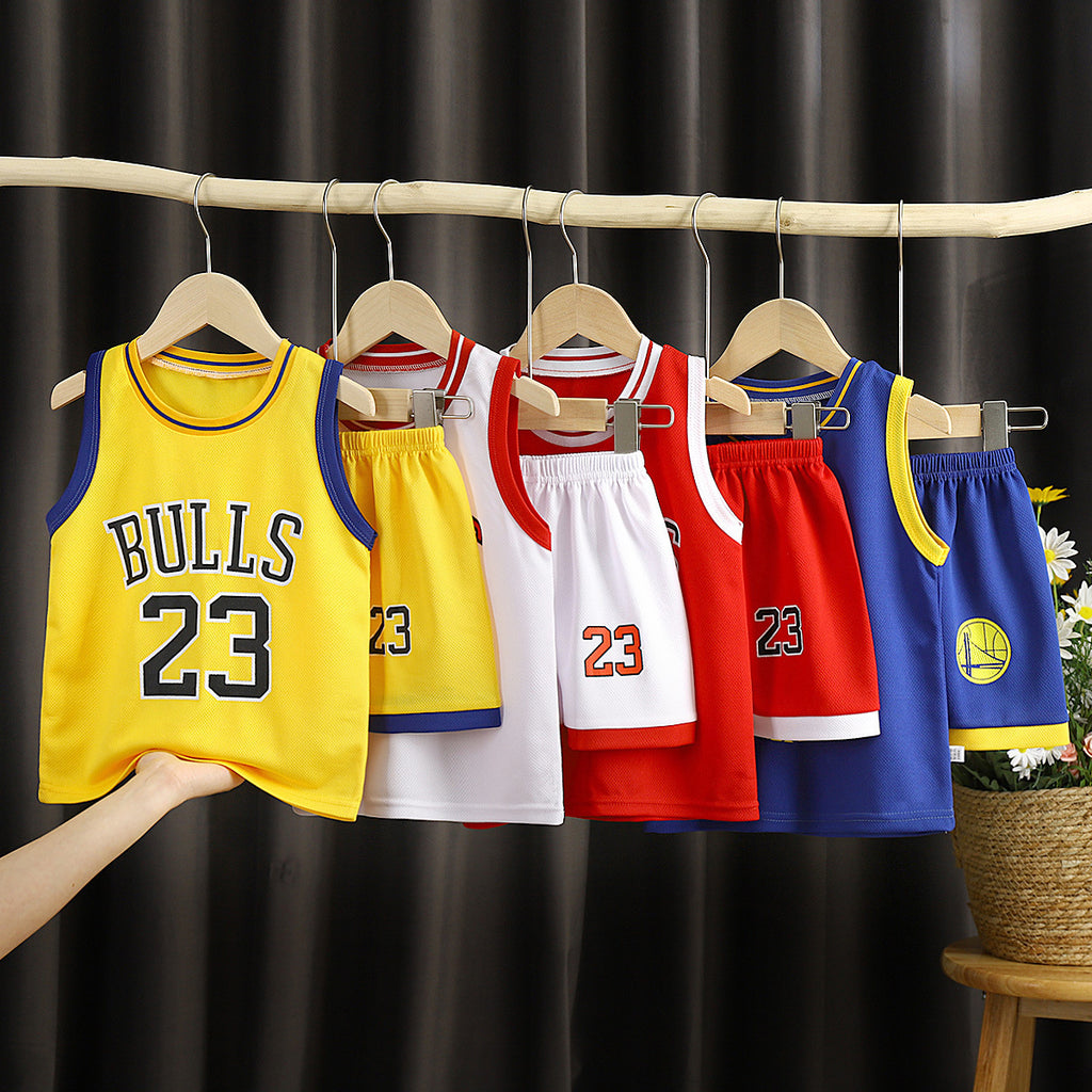 Children's Clothing Sports Basketball Wear Children's Clothing Boys' Suit - D&A
