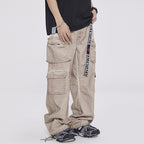 Heavy High-grade Workwear Multi-pocket Dirty Casual Pants - D&A