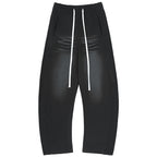 Men's Retro Distressed Machete Sweatpants Loose Casual Pants - D&A