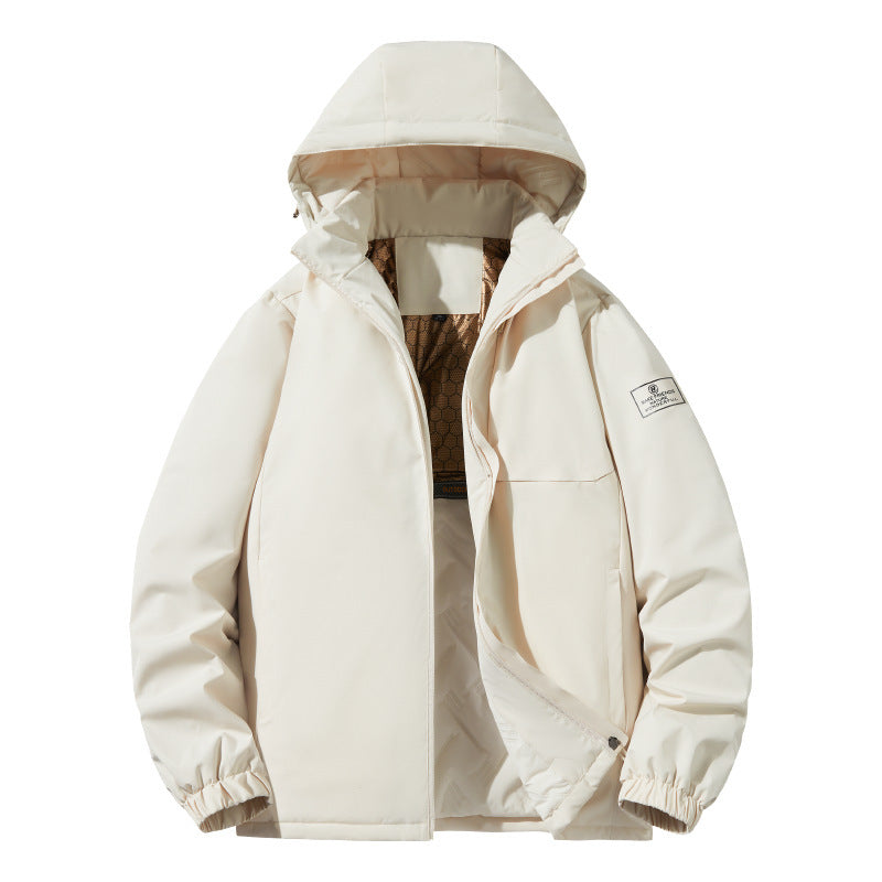 Autumn And Winter Outdoor Temperature Sensing Windproof Waterproof Jacket - D&A