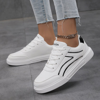 Plus Size Board Shoes Female Students Breathable Lightweight Casual - D&A