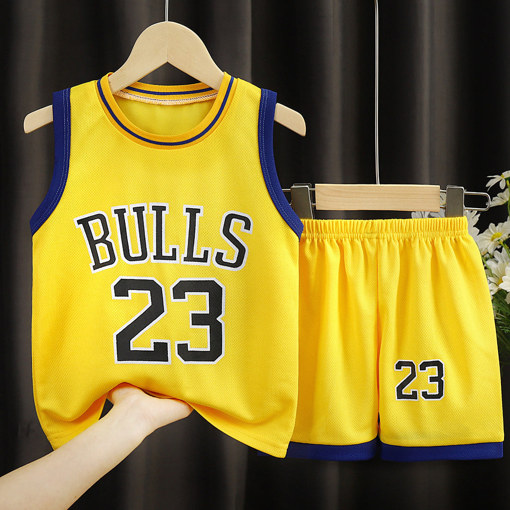 Children's Clothing Sports Basketball Wear Children's Clothing Boys' Suit - D&A