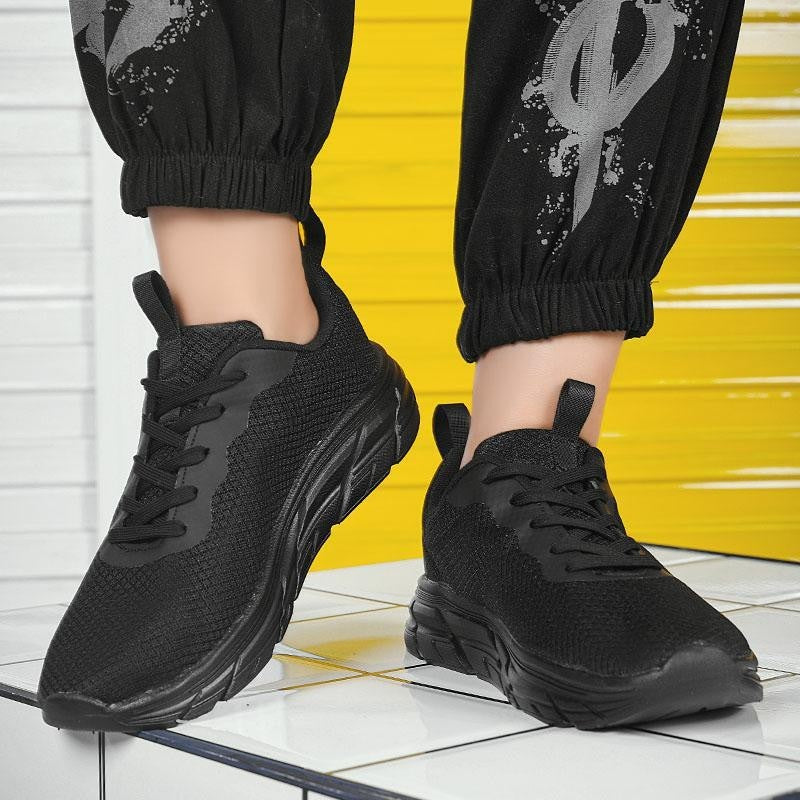 Men's Shoes Travel Mesh Breathable Comfortable Platform Sneaker - D&A