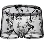 Lace Sexy Boxer Men's Sexy Transparent - D&A