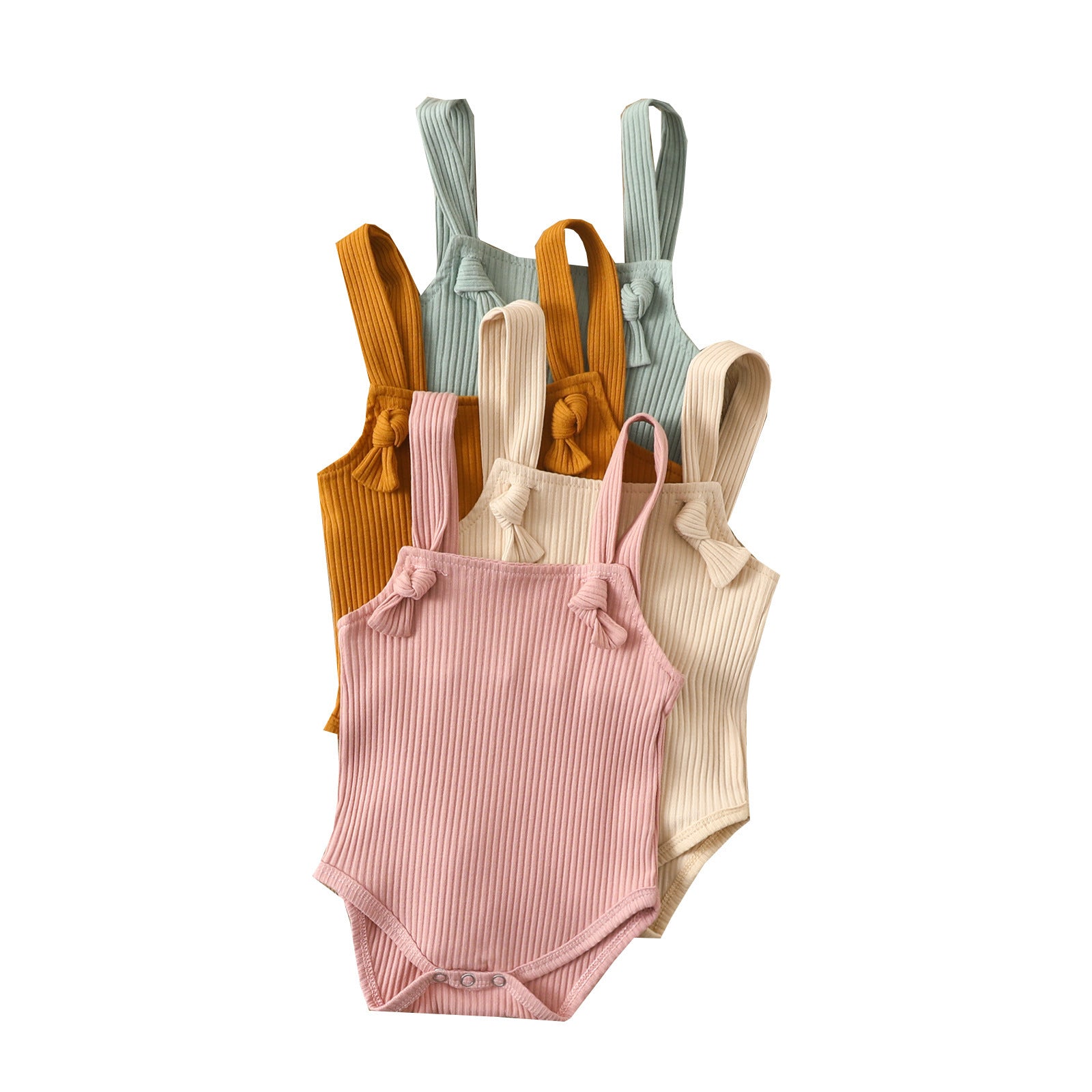 Baby Cotton Pit Strap Small Romper - D&A