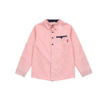 Student Spring And Autumn Trendy Fan Lapel Polka Dot Shirt - D&A