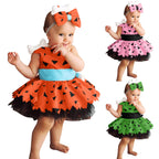 Girls Fashion Simple Halloween Mesh Costume Suit - D&A