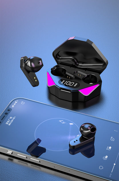 Wireless Gaming Headphones No Delay Noise Reduction Bluetooth Earphones HIFI Sound E-Sport Game Headset With Mic - D&A