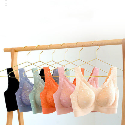 Lace Traceless Underwear Sports Vest For Women - D&A