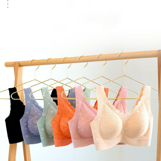 Lace Traceless Underwear Sports Vest For Women - D&A